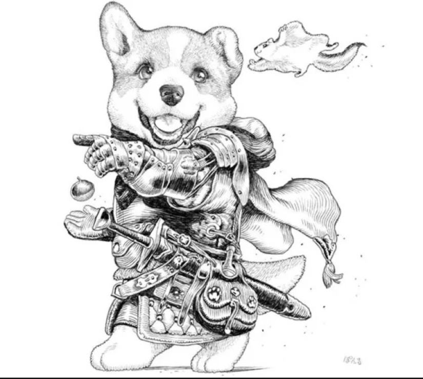 22 aproximada caballero lindo ilustraciones del artista Japonés PonkichiM 22 aproximada caballero lindo ilustraciones del artista Japonés PonkichiM