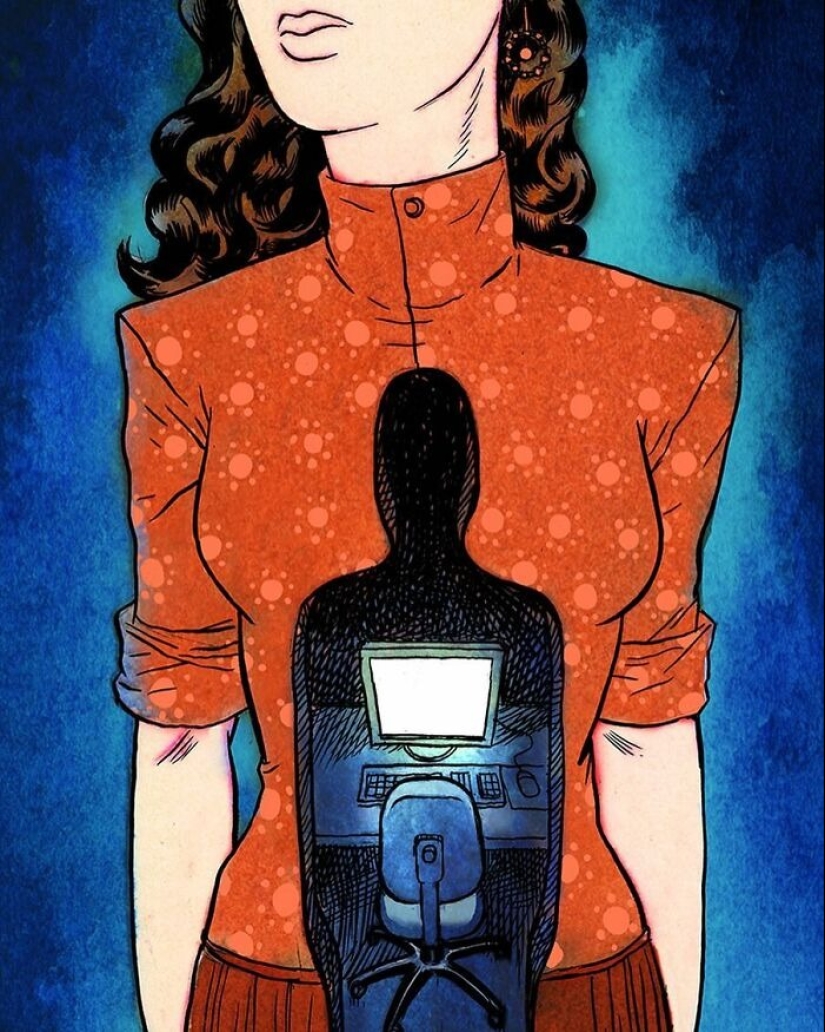 22 dibujos provocativos que muestran el lado oscuro de la sociedad