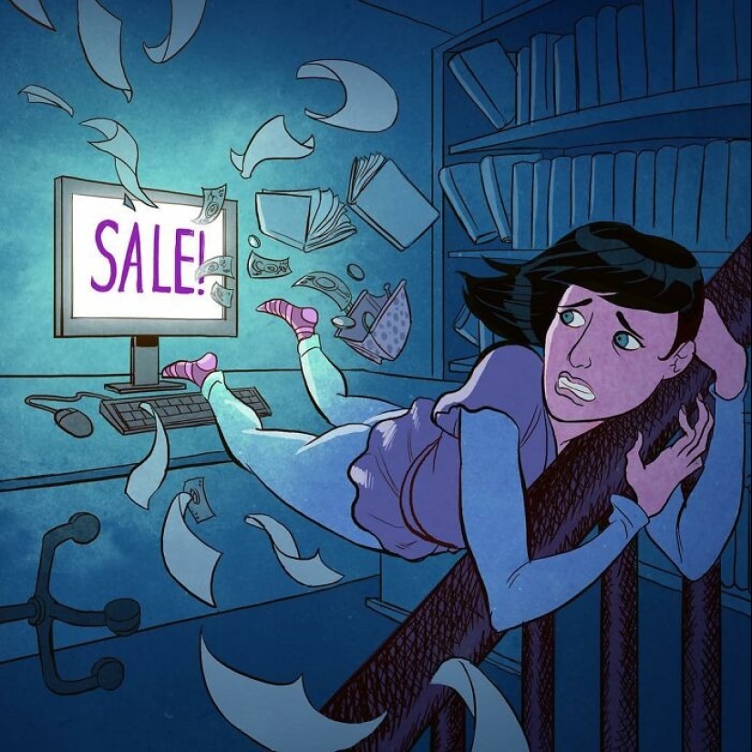 22 dibujos provocativos que muestran el lado oscuro de la sociedad