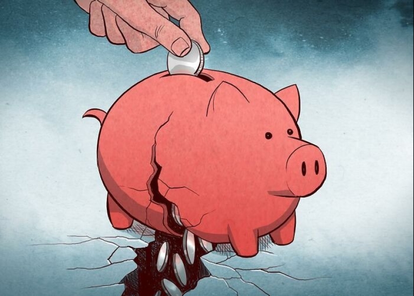 22 dibujos provocativos que muestran el lado oscuro de la sociedad