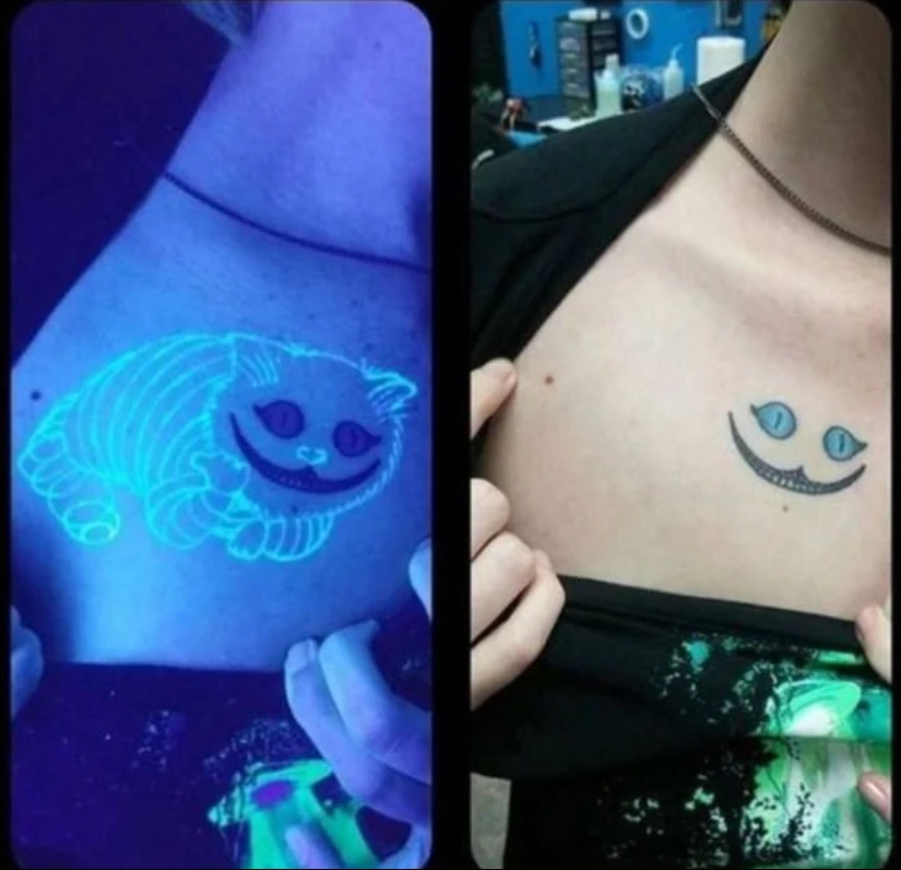 22 ejemplos de cómo el mundo circundante cambia bajo una lámpara ultravioleta 22 ejemplos de cómo el mundo circundante cambia bajo una lámpara ultravioleta