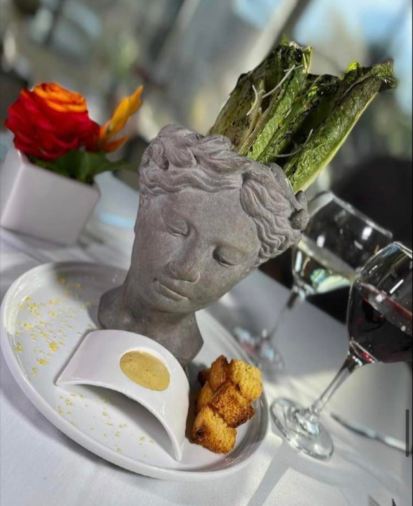 22 examples of crazy serving of dishes, which for some reason exists 22 examples of crazy serving of dishes, which for some reason exists