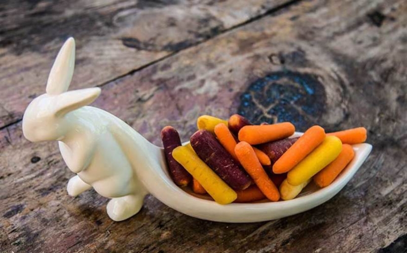 22 fotografías de platos de diseño inusuales e incluso extraños.