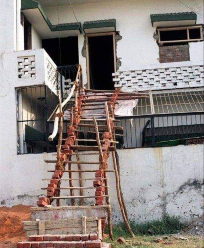 22 fotos de escaleras peligrosas que te harán girar la cabeza