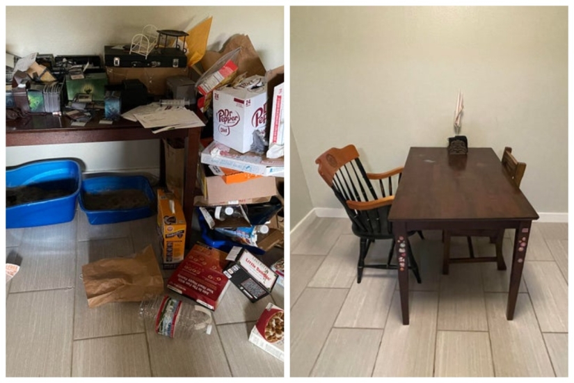 22 fotos interesantes de la serie "antes/después"