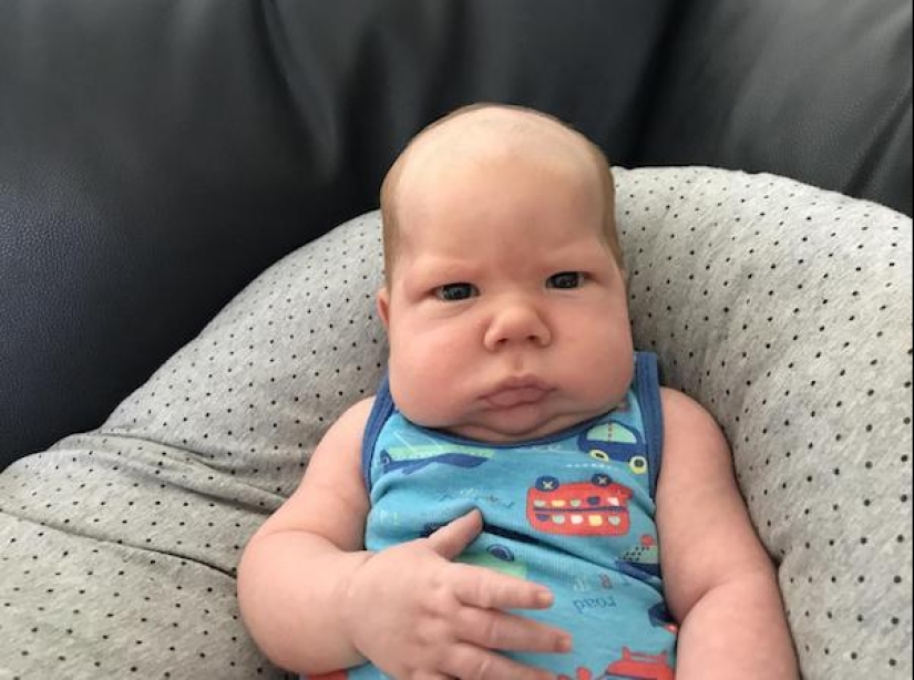 22 funny photos of babies with strikingly adult faces 22 funny photos of babies with strikingly adult faces