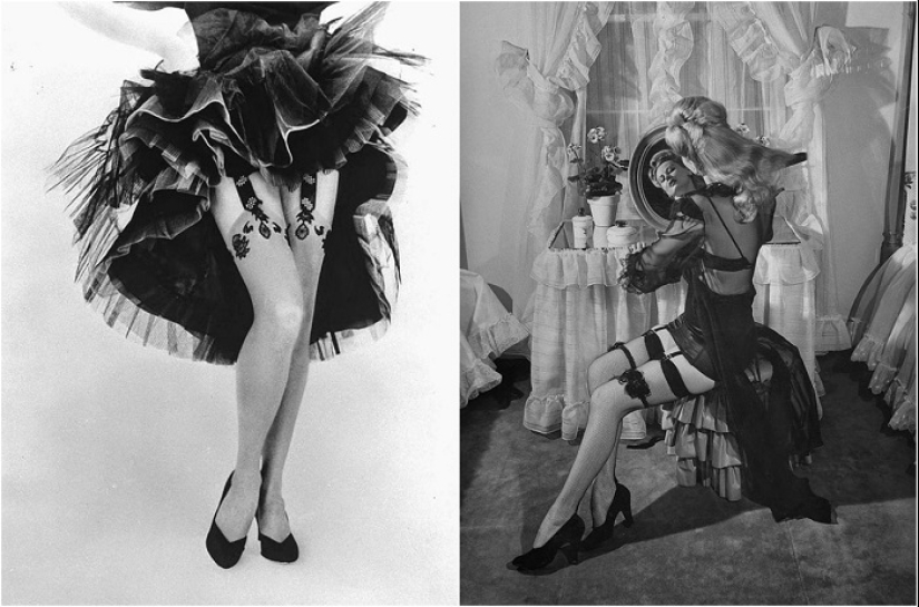 22 glamorous beauty of the mid-twentieth century in elegant stockings