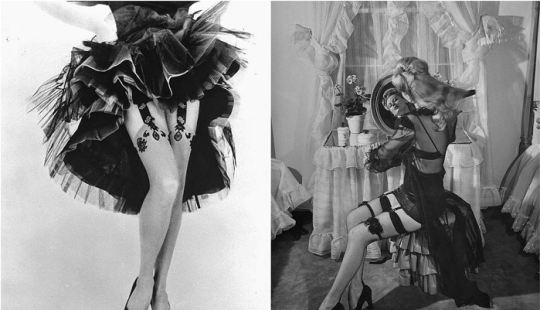 22 glamorous beauty of the mid-twentieth century in elegant stockings
