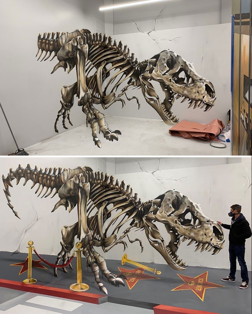 22 impressive SCAF graffiti that seem to jump out of the walls 22 impressive SCAF graffiti that seem to jump out of the walls