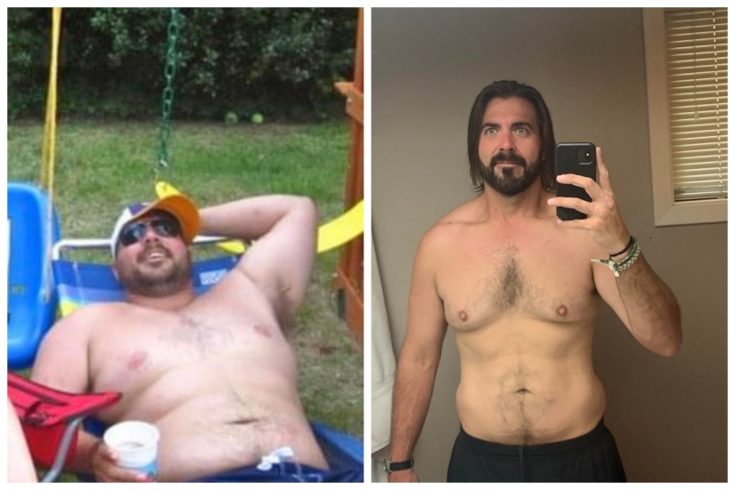 22 interesting photos from the "before/after"series