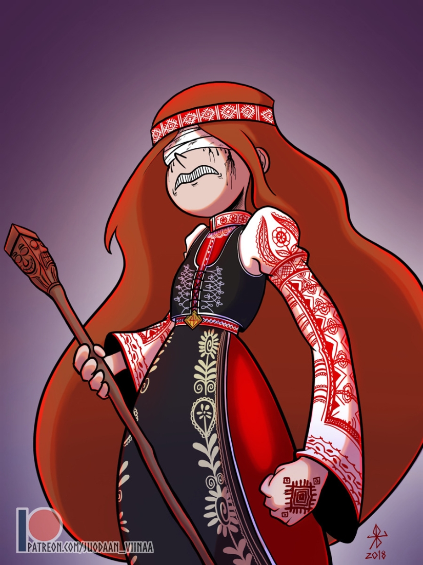 22 obras de un artista japonés que mezcló motivos eslavos con manga 22 obras de un artista japonés que mezcló motivos eslavos con manga