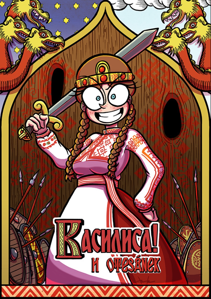 22 obras de un artista japonés que mezcló motivos eslavos con manga 22 obras de un artista japonés que mezcló motivos eslavos con manga