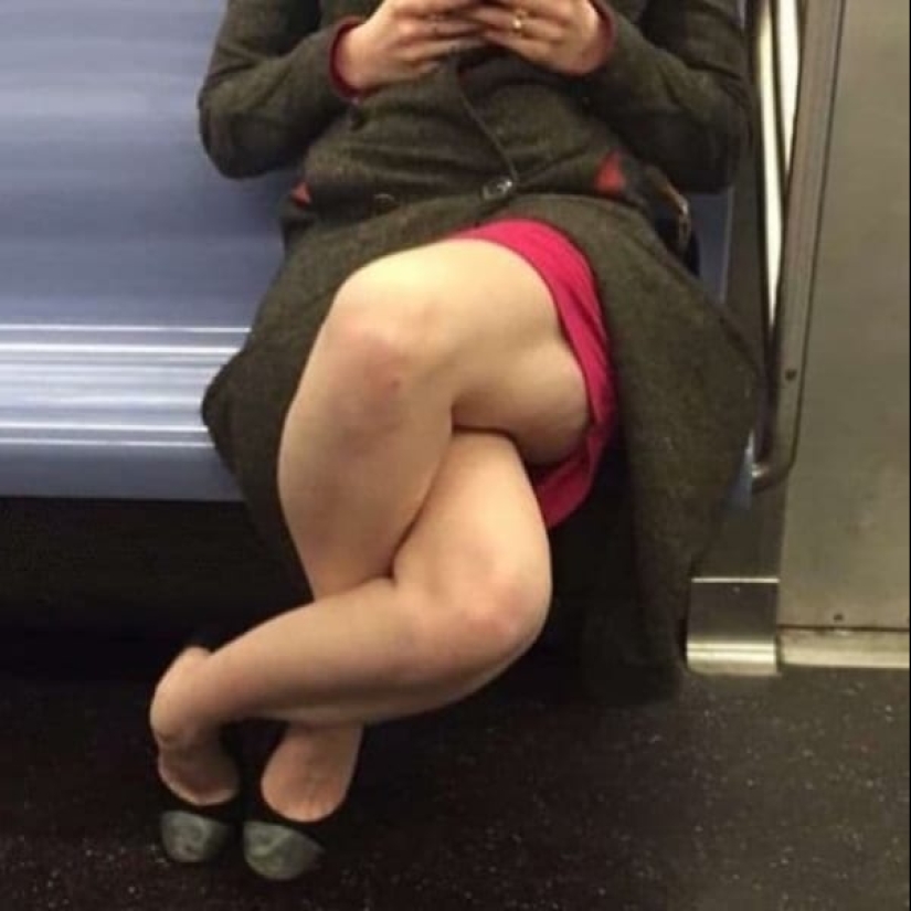 22 of the most colorful characters who managed to meet in the subway