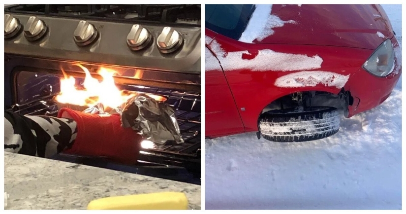 22 photos from those who had a bad day