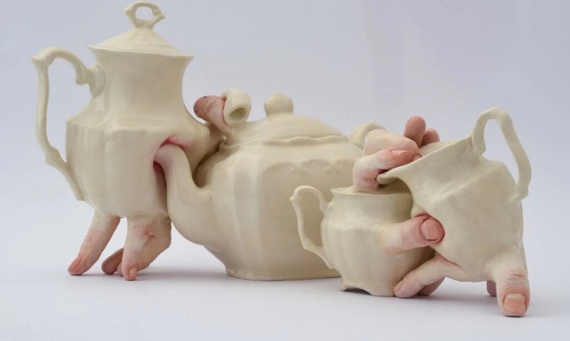 22 photos of unusual and even strange designer dishes