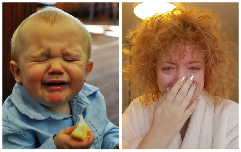 22 photos with vivid emotions of people who did something for the first time