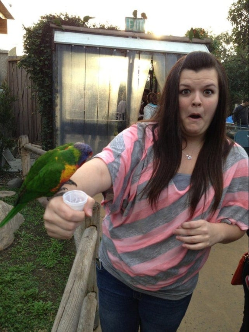 22 photos with vivid emotions of people who did something for the first time