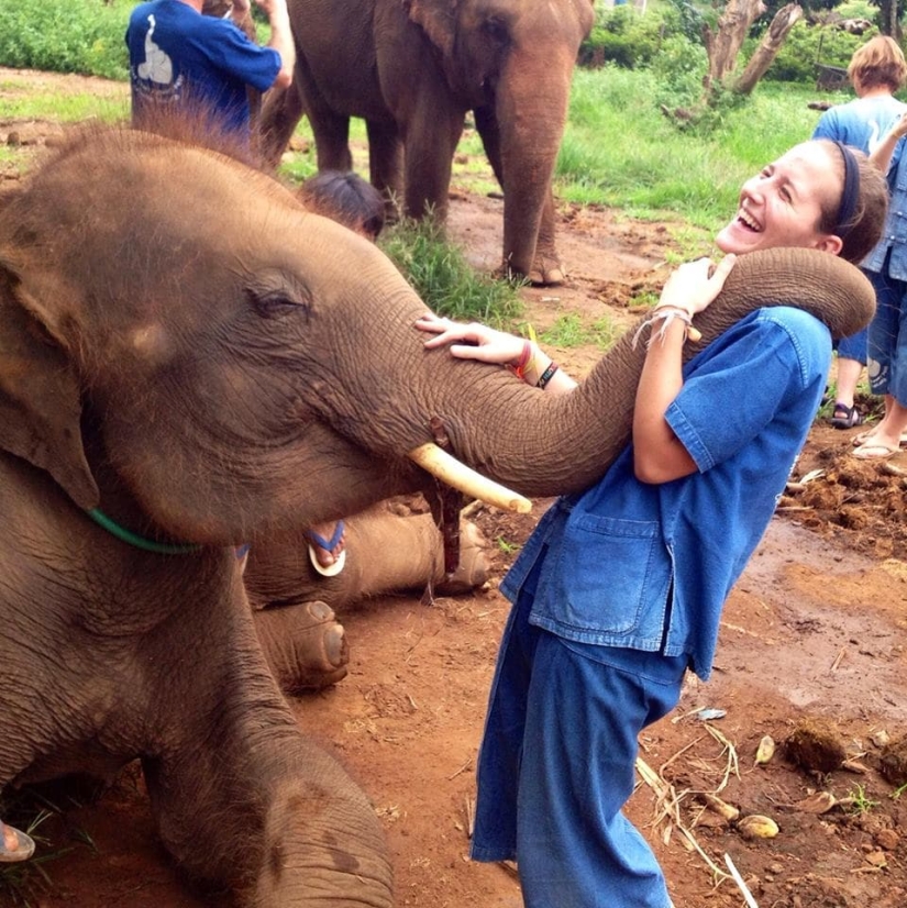 22 photos with vivid emotions of people who did something for the first time
