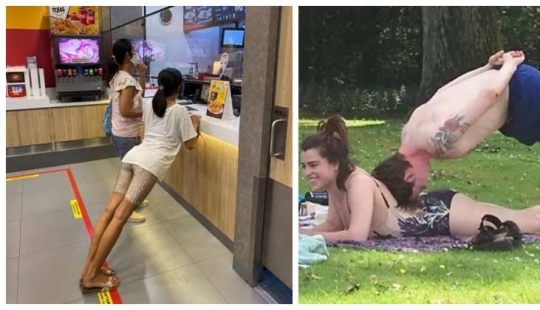 22 strange and ridiculous poses in which these people-yogis were caught
