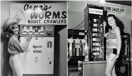 22 vintage vending machines