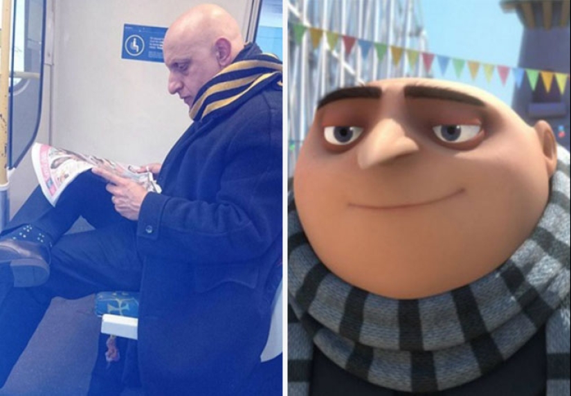 23 people who look exactly like cartoon characters