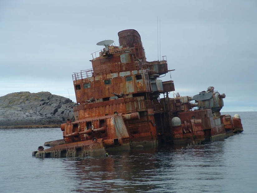 25 barcos abandonados de todo el mundo