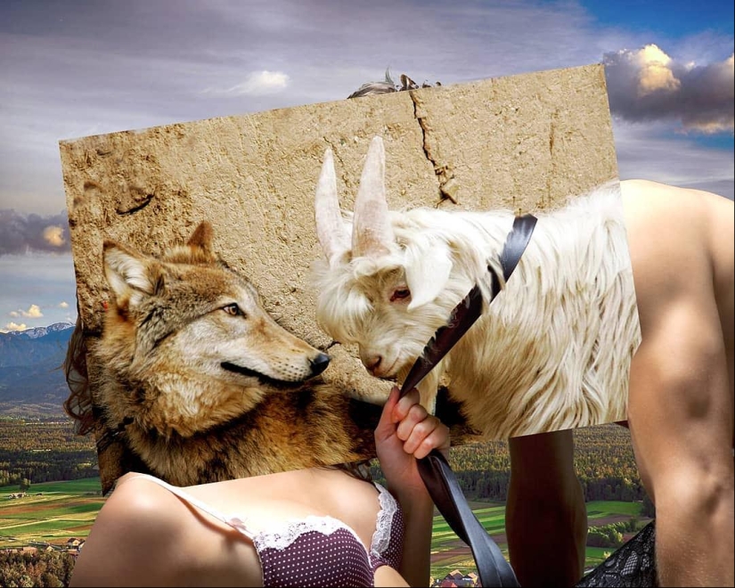 25 crazy photo collages from a Turkish artist 25 crazy photo collages from a Turkish artist