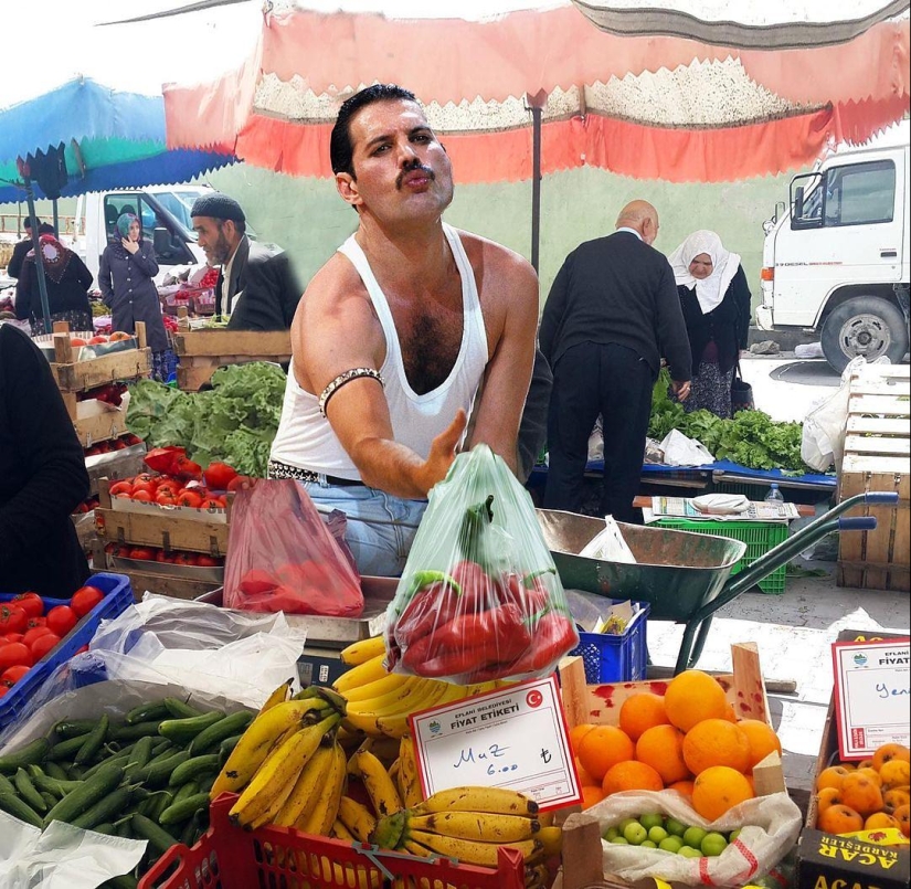 25 crazy photo collages from a Turkish artist 25 crazy photo collages from a Turkish artist