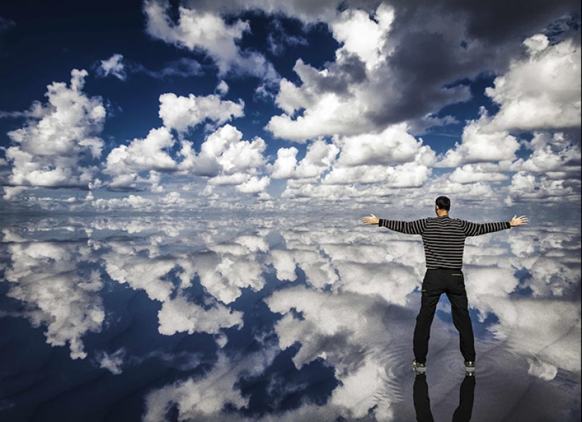 25 fotos en las que no está claro dónde está la reflexión, y dónde está la realidad 25 fotos en las que no está claro dónde está la reflexión, y dónde está la realidad