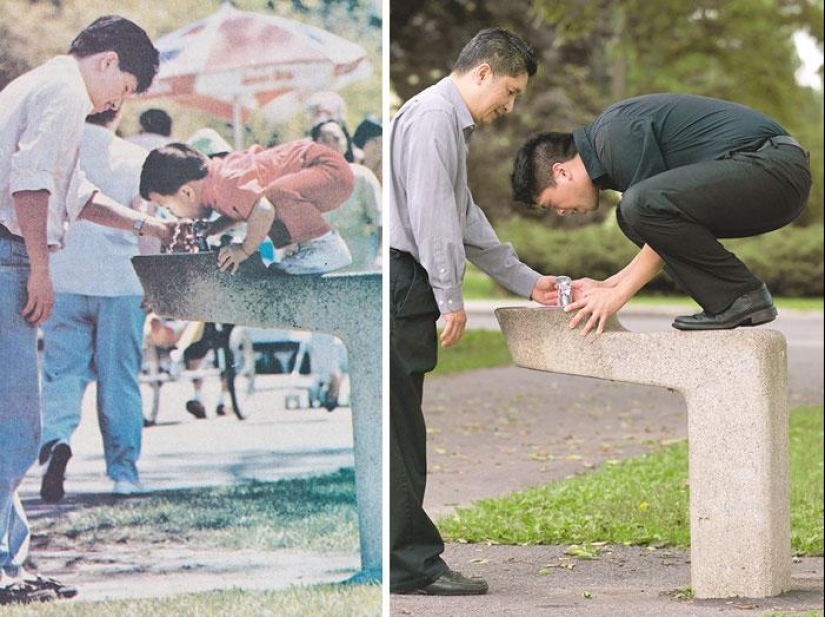 25 fotos familiares que se recrearon muchos años después 25 fotos familiares que se recrearon muchos años después