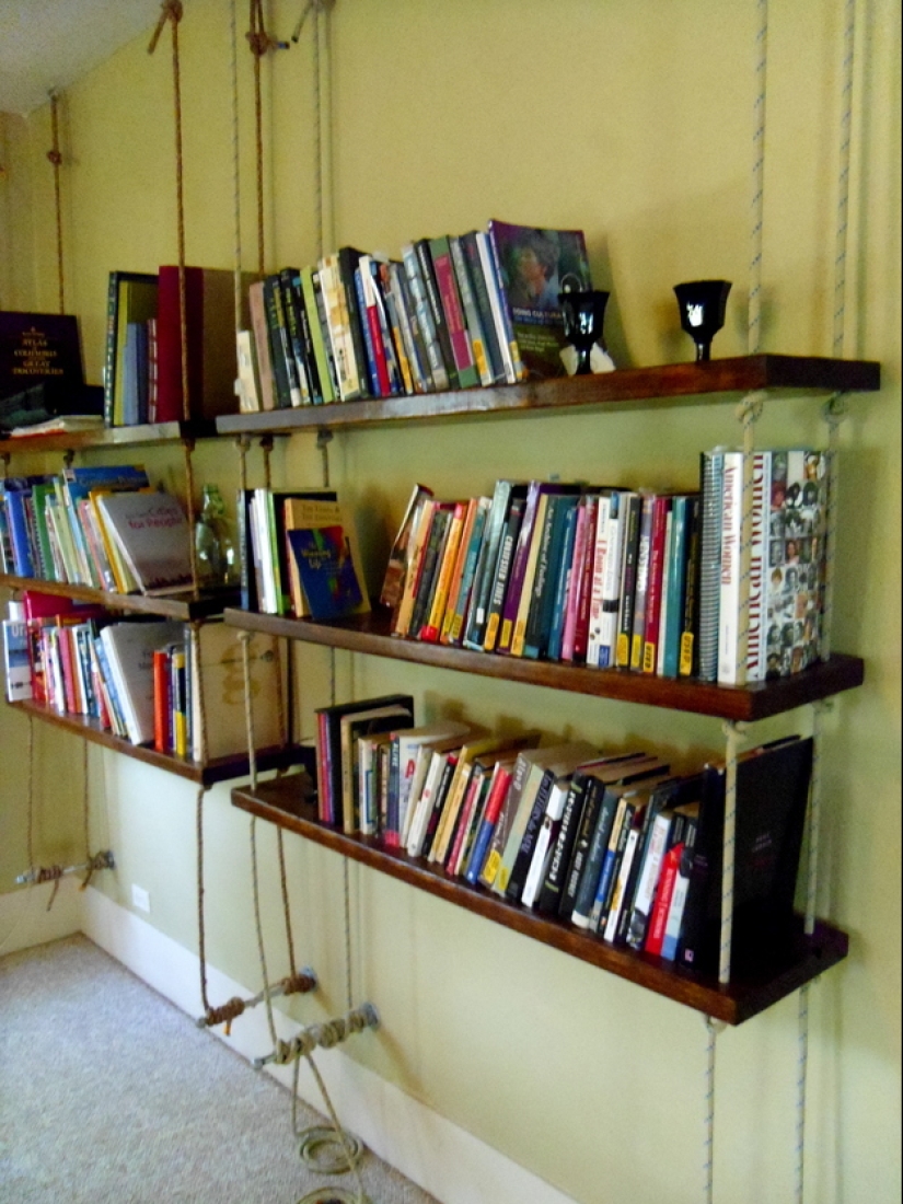 25 ideas how to make a bookshelf