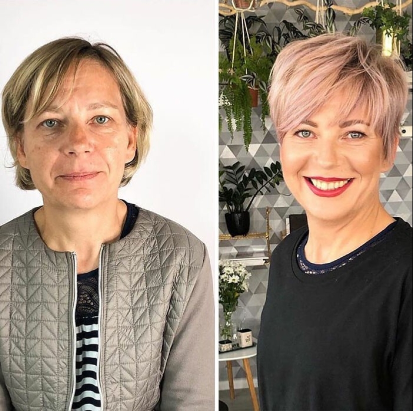 25 incredible photos before and after the hairstyle change 25 incredible photos before and after the hairstyle change