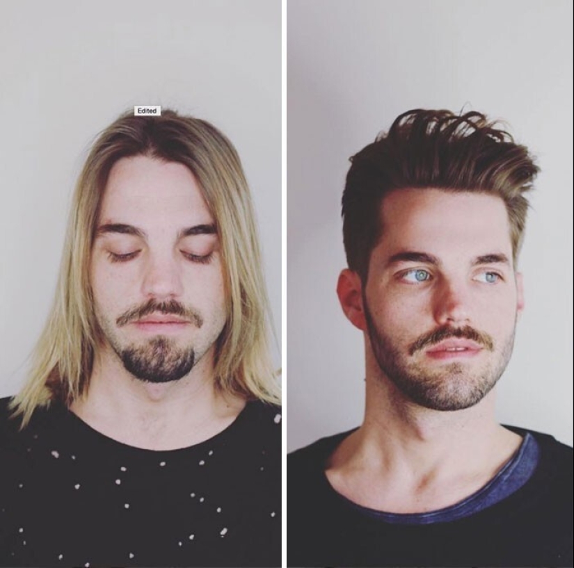 25 incredible photos before and after the hairstyle change 25 incredible photos before and after the hairstyle change