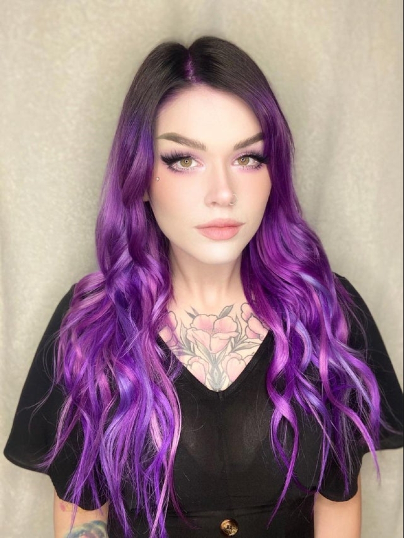 27 photos of girls who ventured into bright hair coloring 27 photos of girls who ventured into bright hair coloring
