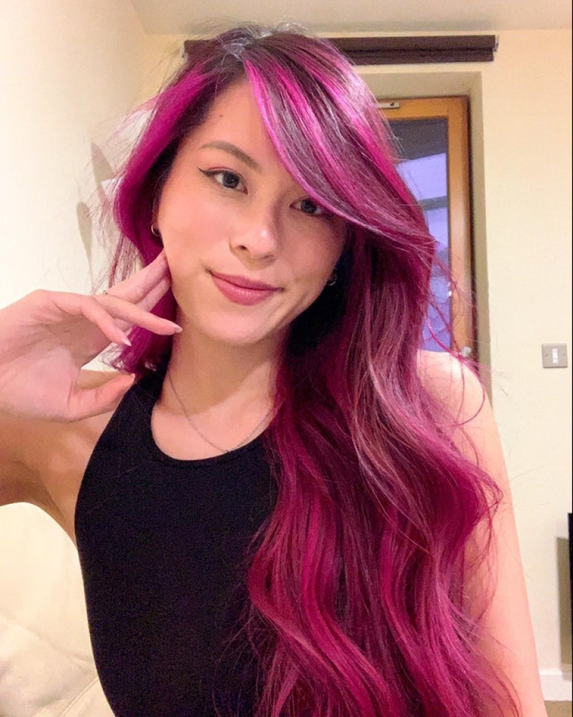 27 photos of girls who ventured into bright hair coloring 27 photos of girls who ventured into bright hair coloring