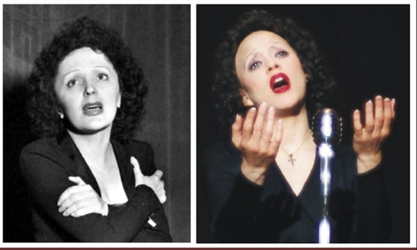 30 actores, increíblemente similares a los prototipos de sus héroes