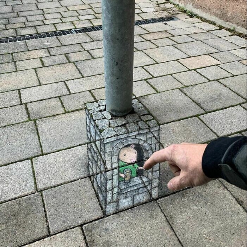 30 animales desconocidos en las calles de la ciudad de la artista David Sinn 30 animales desconocidos en las calles de la ciudad de la artista David Sinn