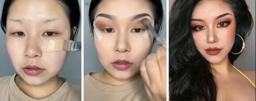 30 astuto que las mujeres Asiáticas son irreconocibles con maquillaje