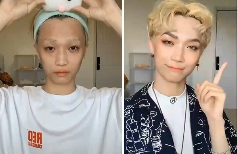 30 astuto que las mujeres Asiáticas son irreconocibles con maquillaje