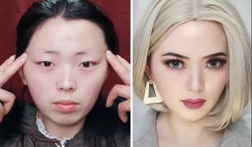 30 astuto que las mujeres Asiáticas son irreconocibles con maquillaje