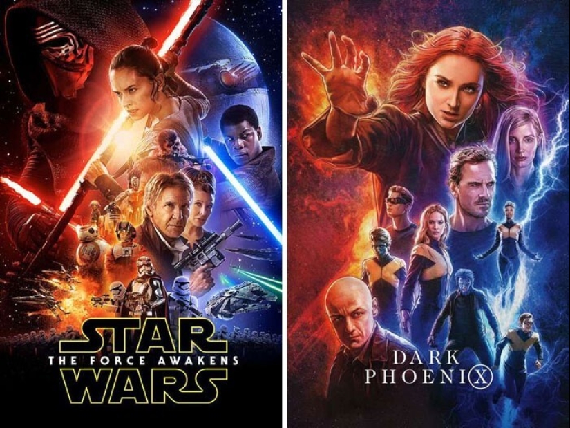 30 carteles de películas que son demasiado similares entre sí. ¿Quién ha splagiated de quién? 30 carteles de películas que son demasiado similares entre sí. ¿Quién ha splagiated de quién?