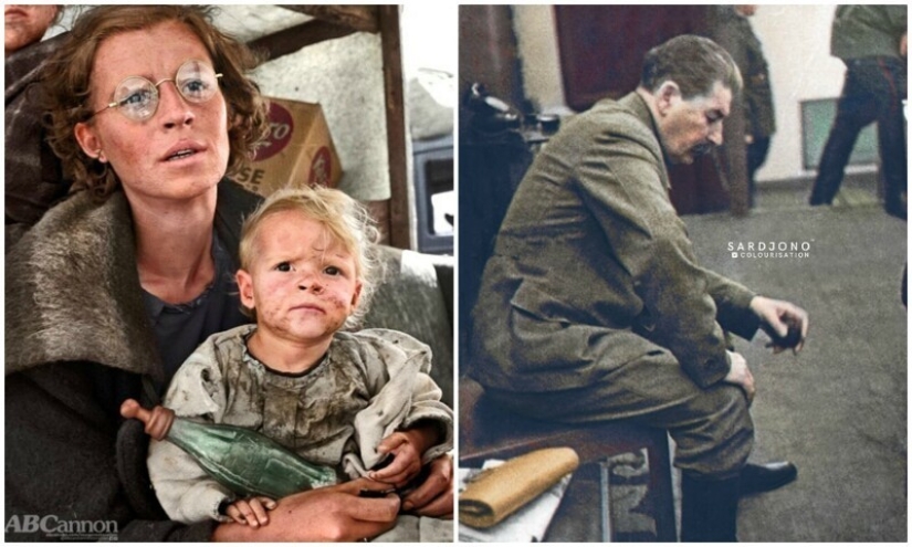 30 colorized historical photos that tell about the events of the past 30 colorized historical photos that tell about the events of the past
