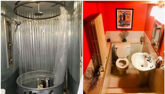 30 cuartos de baño con una extraña y diseño creativo