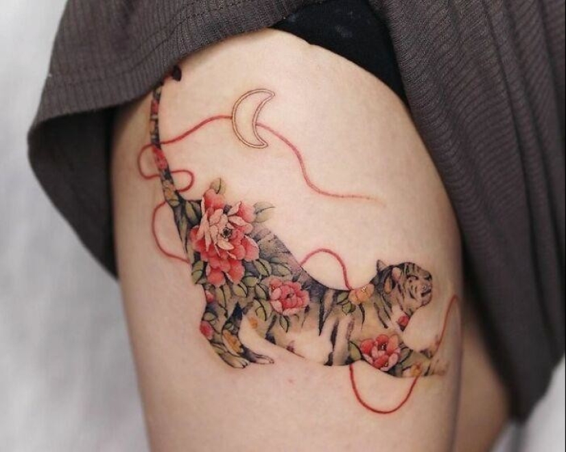 30 exquisite works of a tattoo artist from South Korea