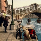 30 fotografías a color de Venecia en la década de 1890‑erótico