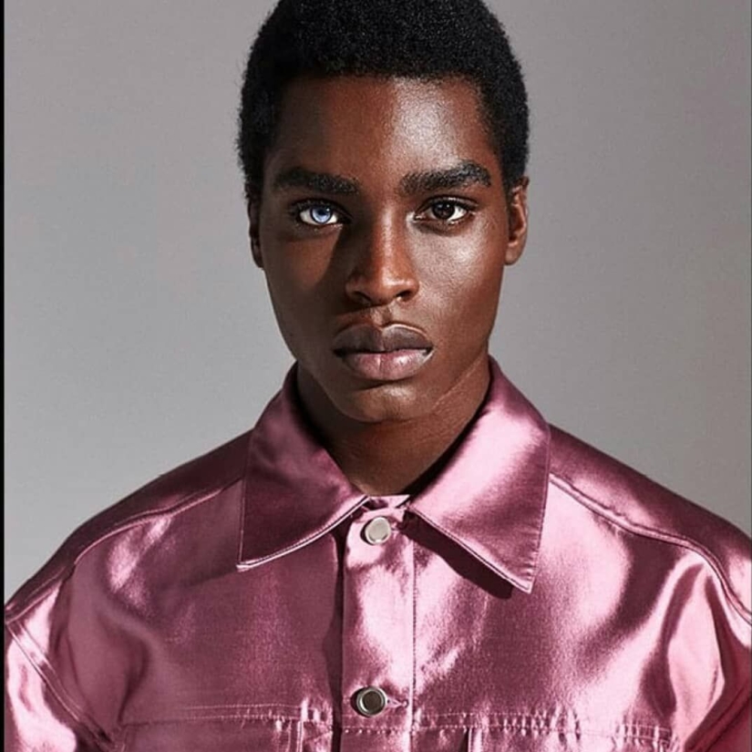 30 fotos de la gente, que la naturaleza generosamente dotado de una belleza sobrenatural