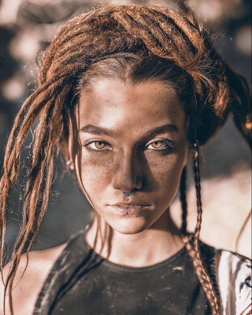 30 fotos de la gente, que la naturaleza generosamente dotado de una belleza sobrenatural