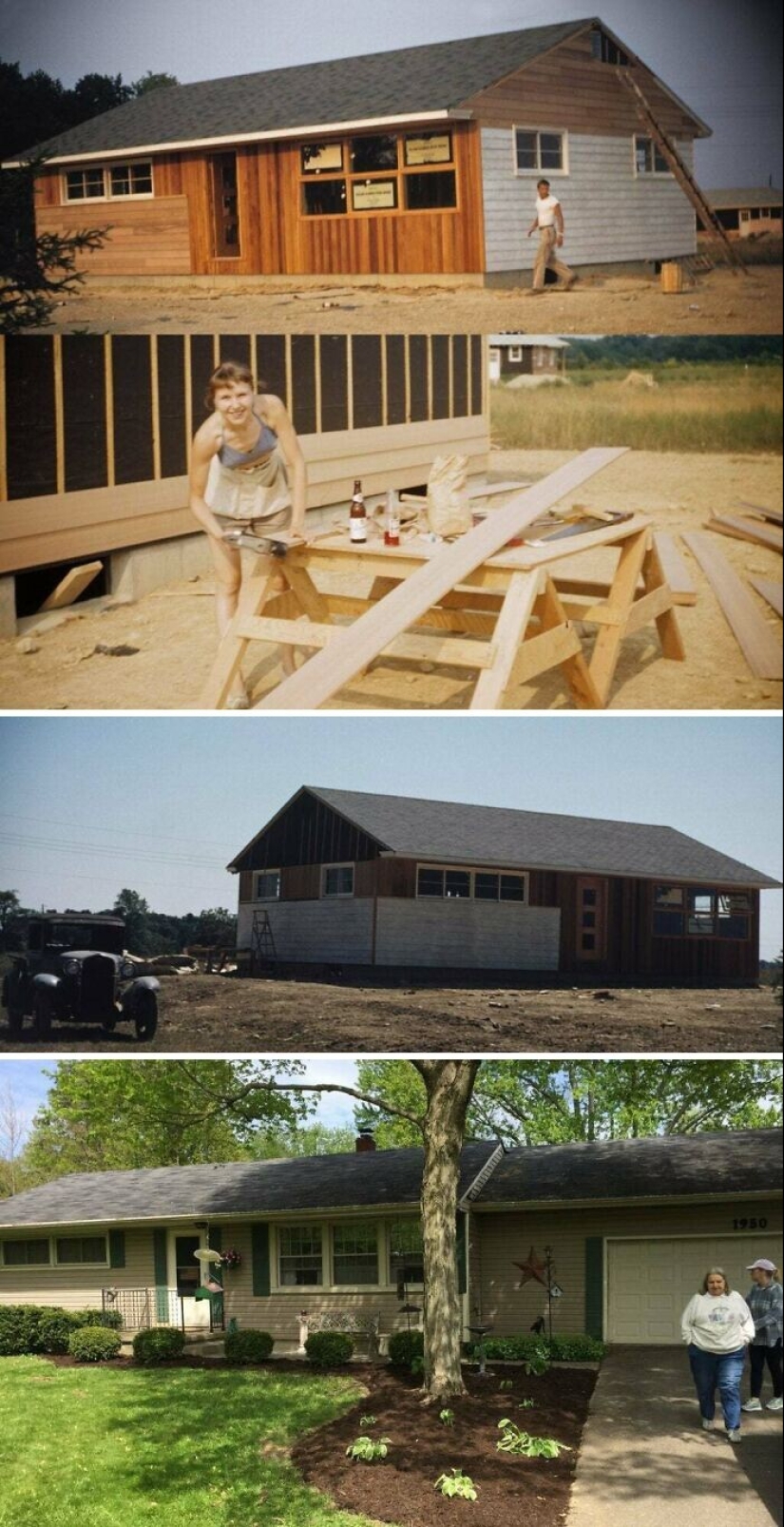 30 fotos de padres jóvenes que eran definitivamente más geniales que nosotros hoy