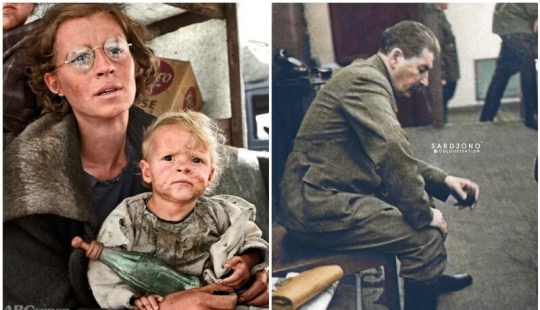 30 fotos históricas coloreadas que cuentan sobre los eventos del pasado 30 fotos históricas coloreadas que cuentan sobre los eventos del pasado