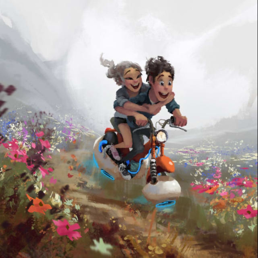 30 idílico ilustraciones de amor y afecto que calentará tu corazón 30 idílico ilustraciones de amor y afecto que calentará tu corazón